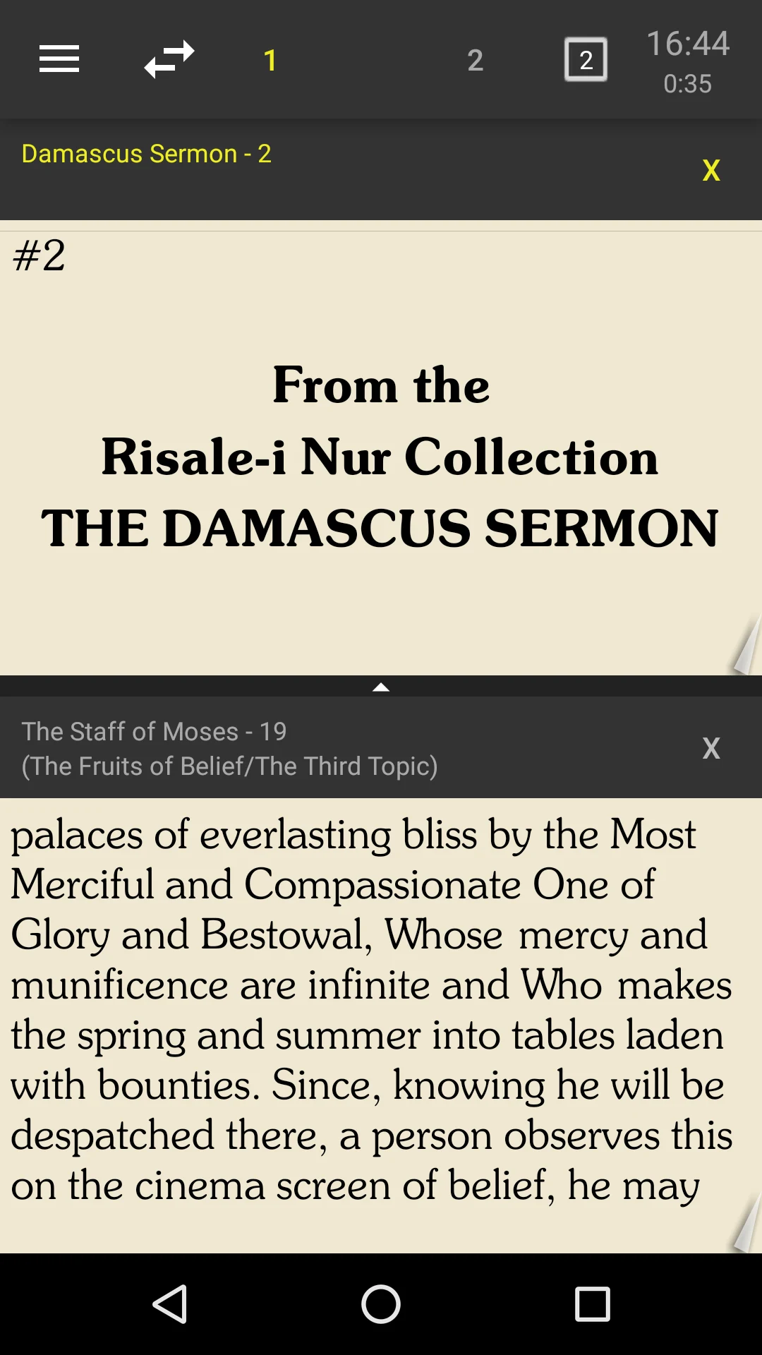 Risale-i Nur Collection screenshot