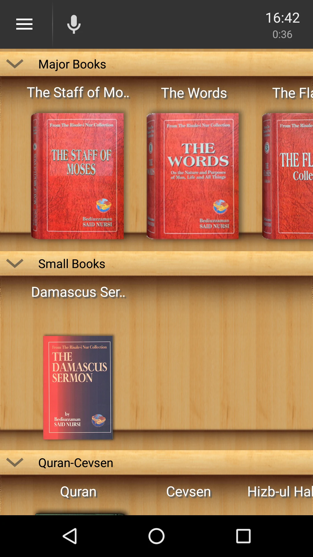 Risale-i Nur Collection screenshot