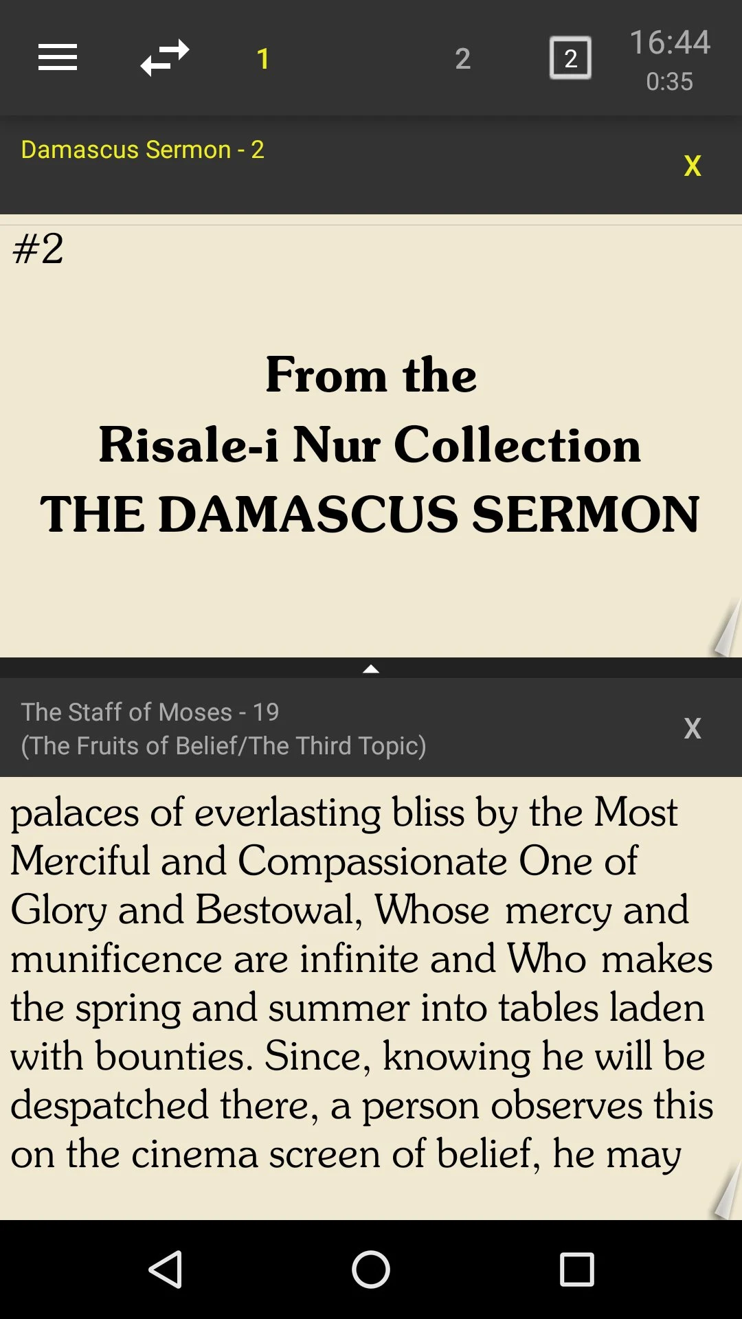 Risale-i Nur Collection screenshot